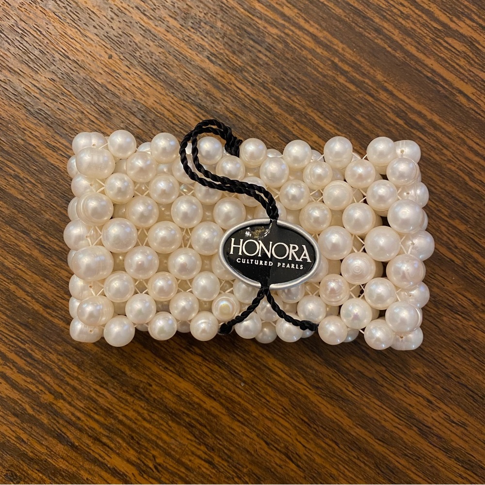 NWT Honora Freshwater Pearl Cuff Bracelet